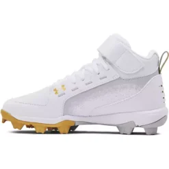 Kids' Under Armour Harper 6 Mid RM Jr. Molded Baseball Cleats -Cheap Shoe Store 19525166300 3
