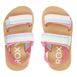 Toddler Girls' Roxy Cage Slide Sandals -Cheap Shoe Store 19571875648 2
