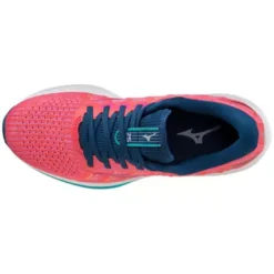 Women's Mizuno Wave Rider 25 WAVEKNIT Running Shoes -Cheap Shoe Store 88996146404 3